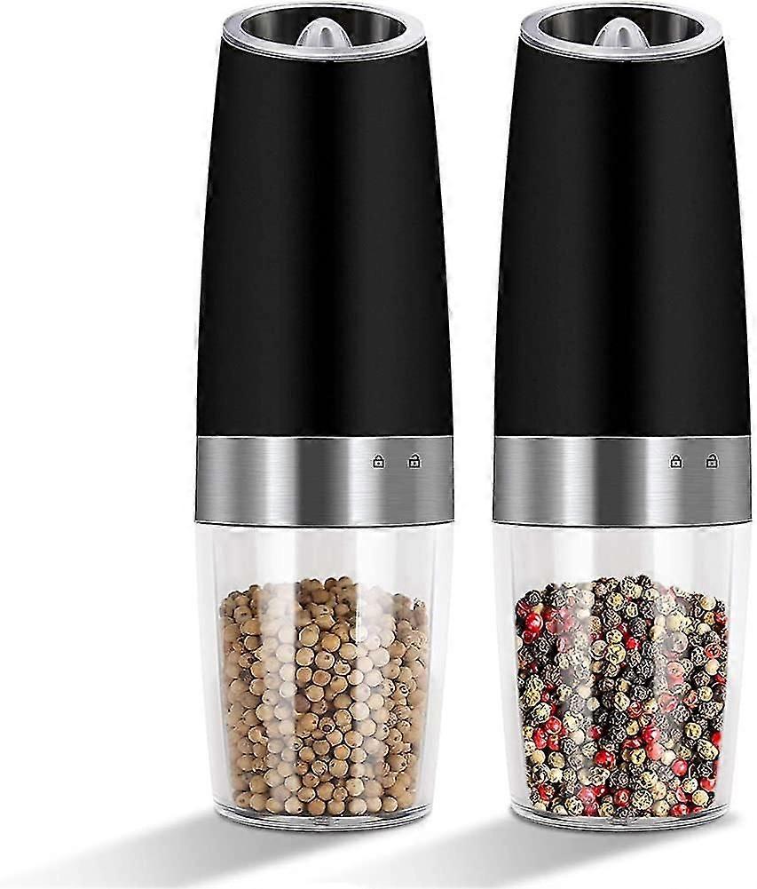 Electric Gravity Pepper And Salt Grinder Mill, Automatic Electric Pepper Mil