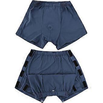 Postoperativa tearaway shorts Underkläder Herr Sidoöppna Tearaway boxershorts Inkontinensbyxor Lättåtkomliga medicinska kläder Amningskläder för frakturer