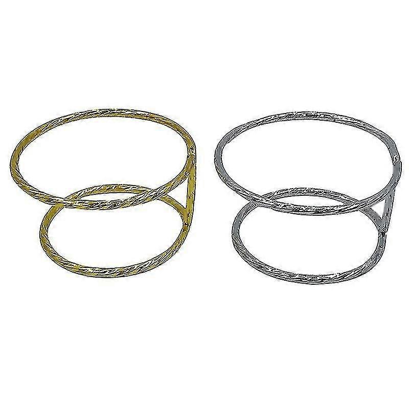 2pcs Tee Filter Halter Tee Infuser Stand Edelstahl Tee Sieb Rack