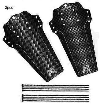 Apply Bicycle Fenders Carbon Fiber Color Front /Rear Tire Wheel Universal Mudguard Mountain Bike Wings Mud Guard Cycling Mudguard 26-27