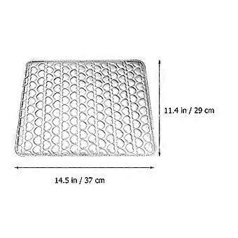 Hand Pillow Square Nail Cushion for Decoration Silver Heart Pattern Design
