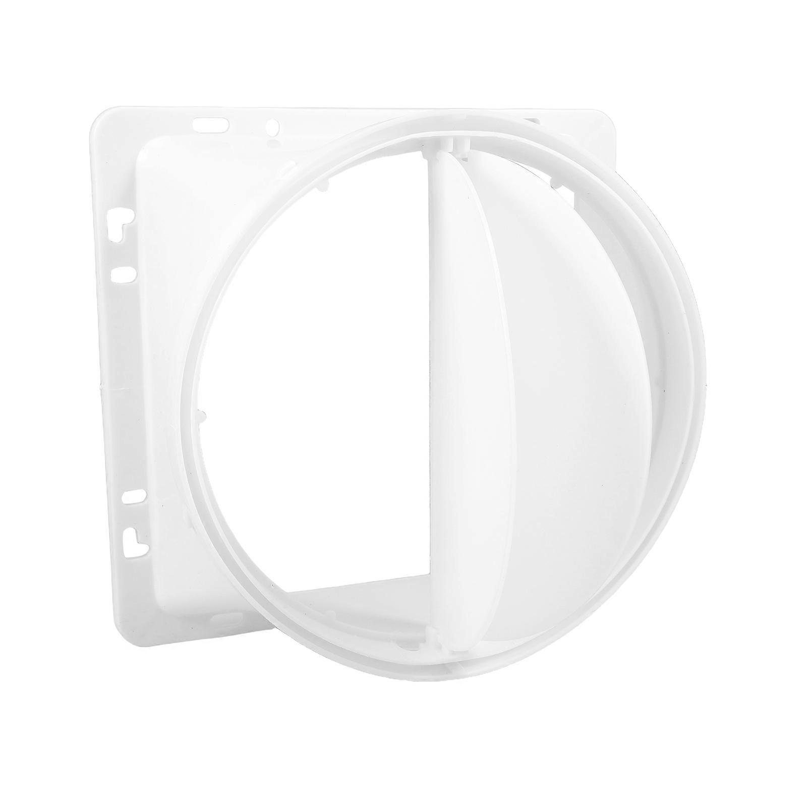 Range Hood Check Valve for Smoke Protection 5Sets White ABS Components