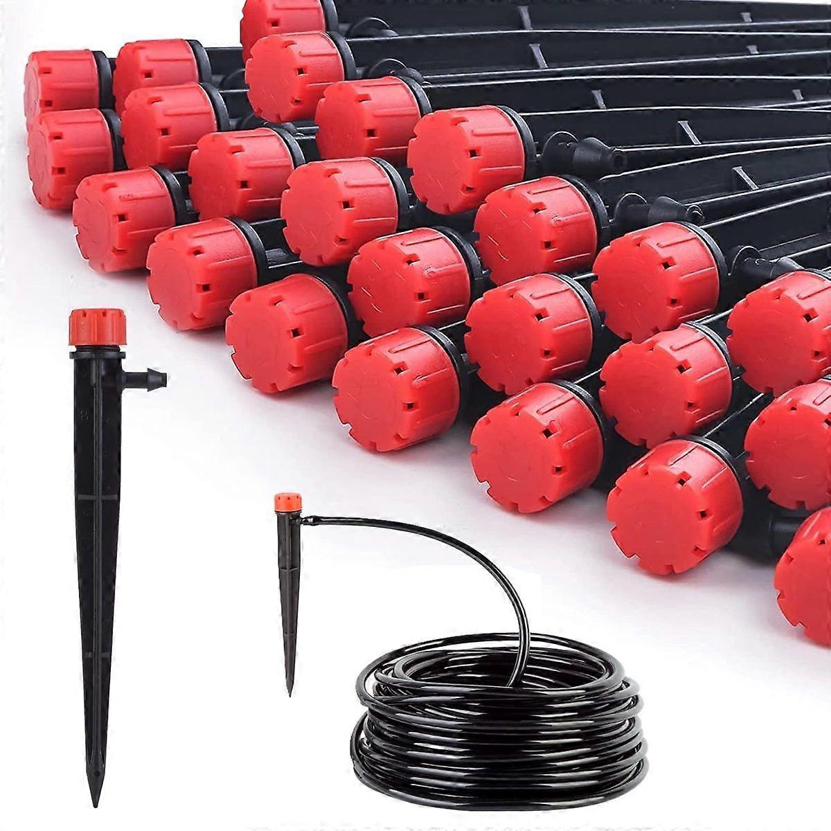 Irrigation Dripper With Pipe - 10 Pack