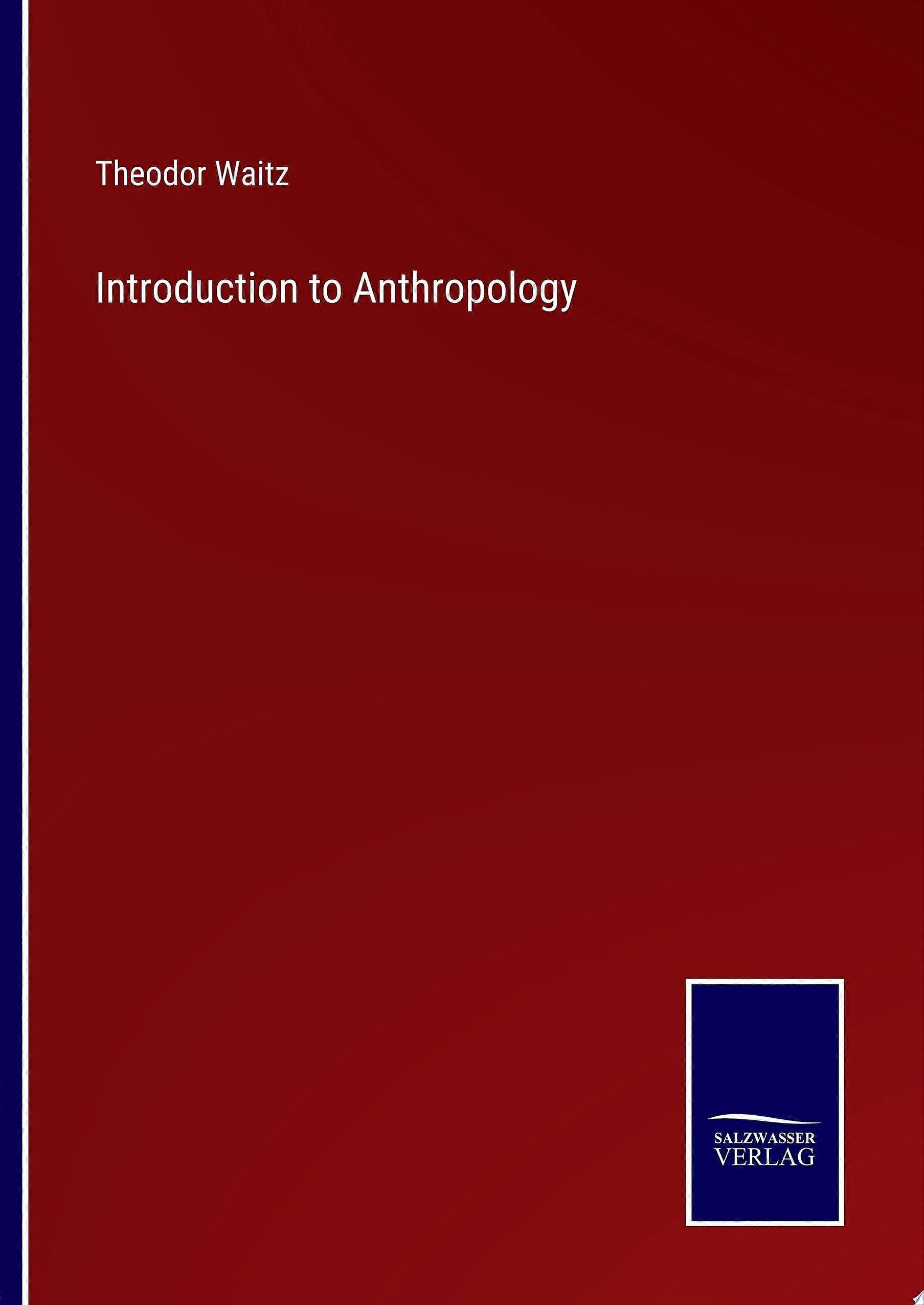 Introduction to anthropology