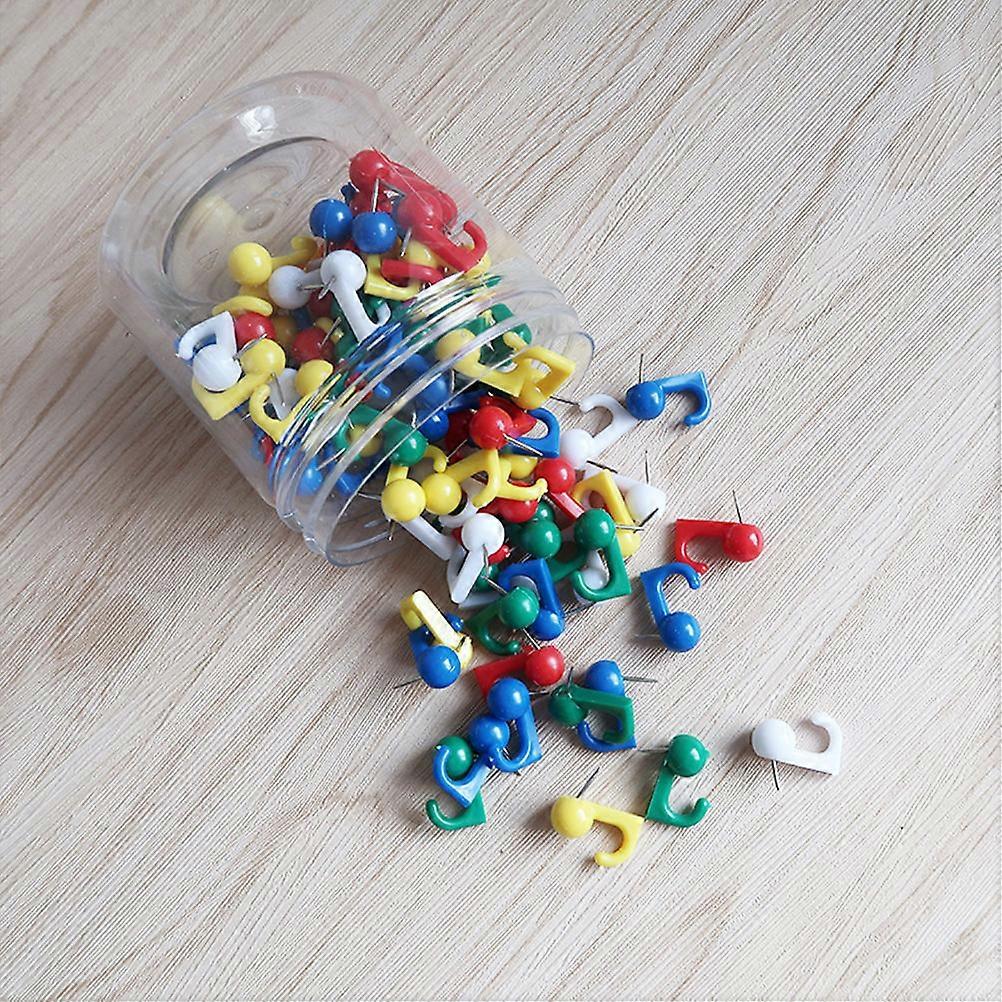 Map Push Pin Sofa Cushion Fixator for Home Use 100Pcs Creative Colored Pins