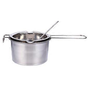 1 Set Stainless Steel Cheese Melting Pot Professional Compact Melting Pot