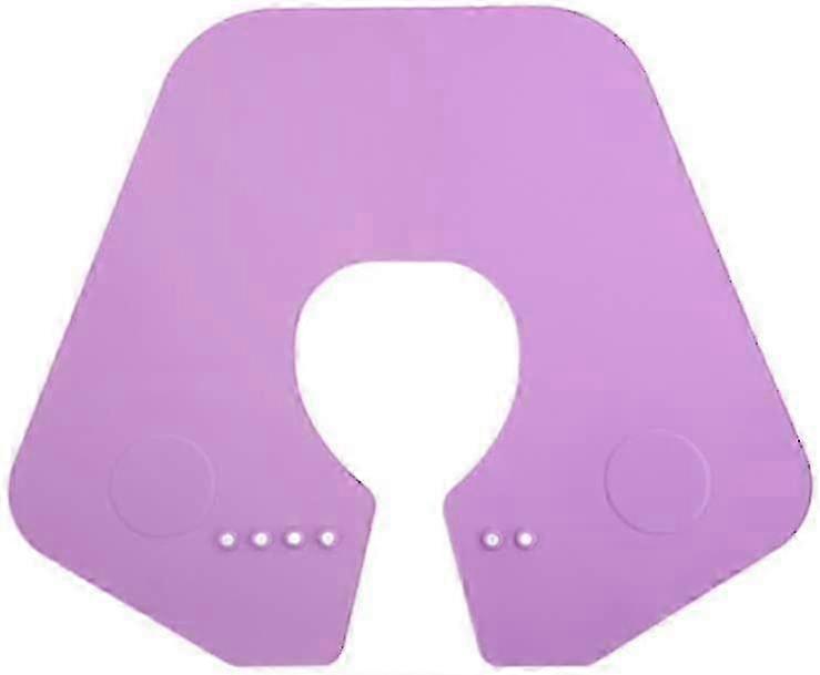 Adjustable Silicone Collar Hairdressing Capes