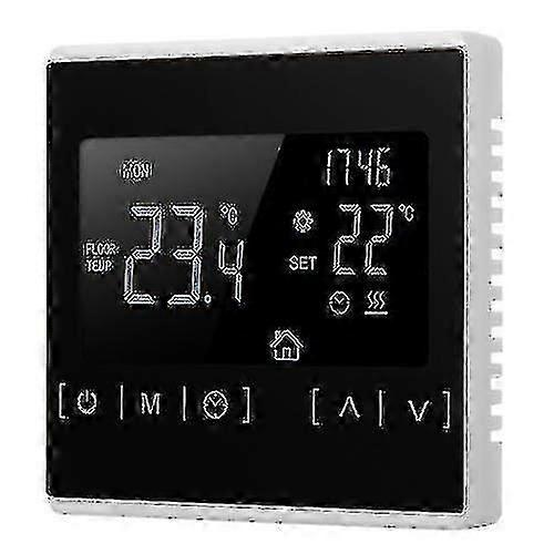 Electric Floor Heating Temperature Controller Lcd Touch Screen Thermostat