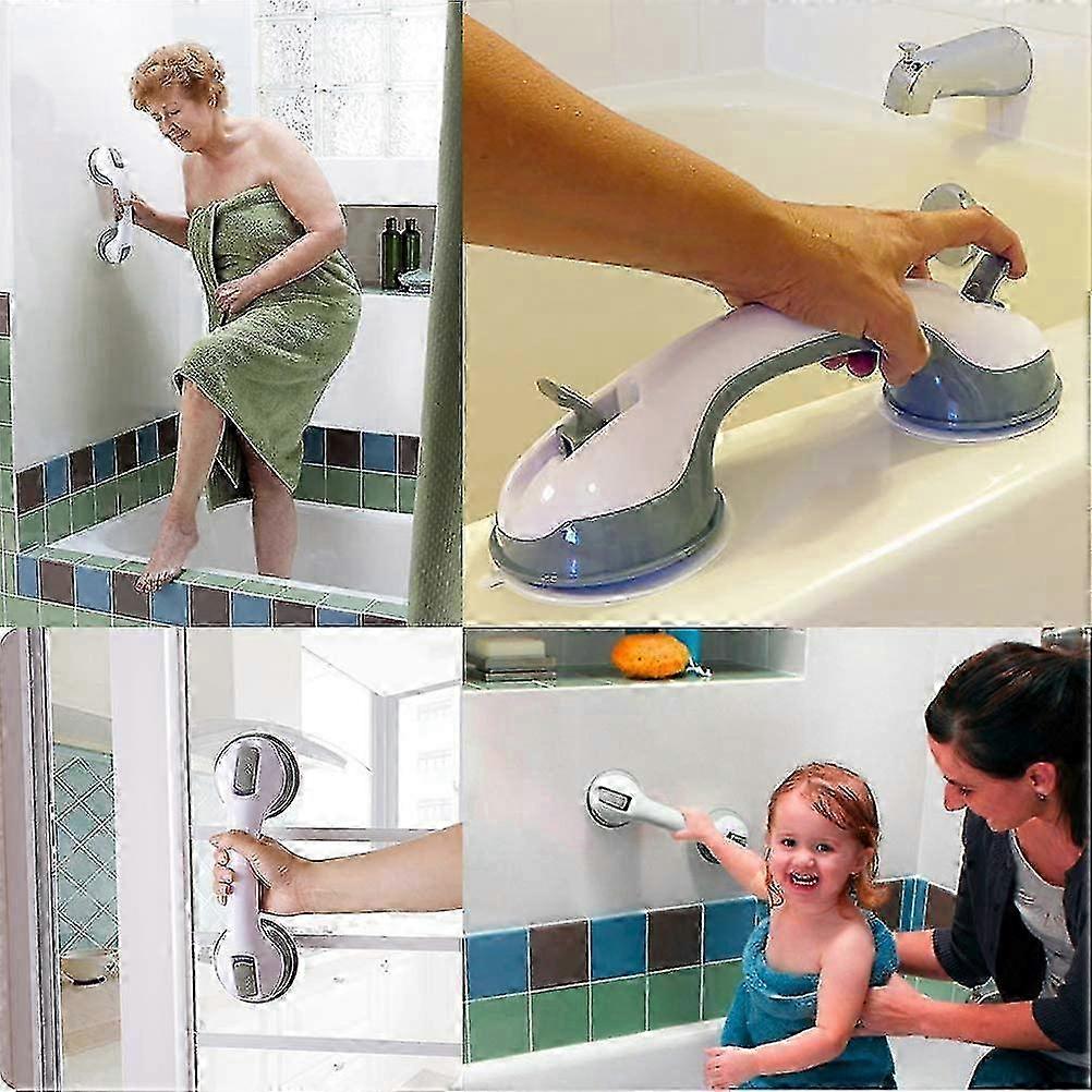 2pcs Reusable Shower Safety Handle