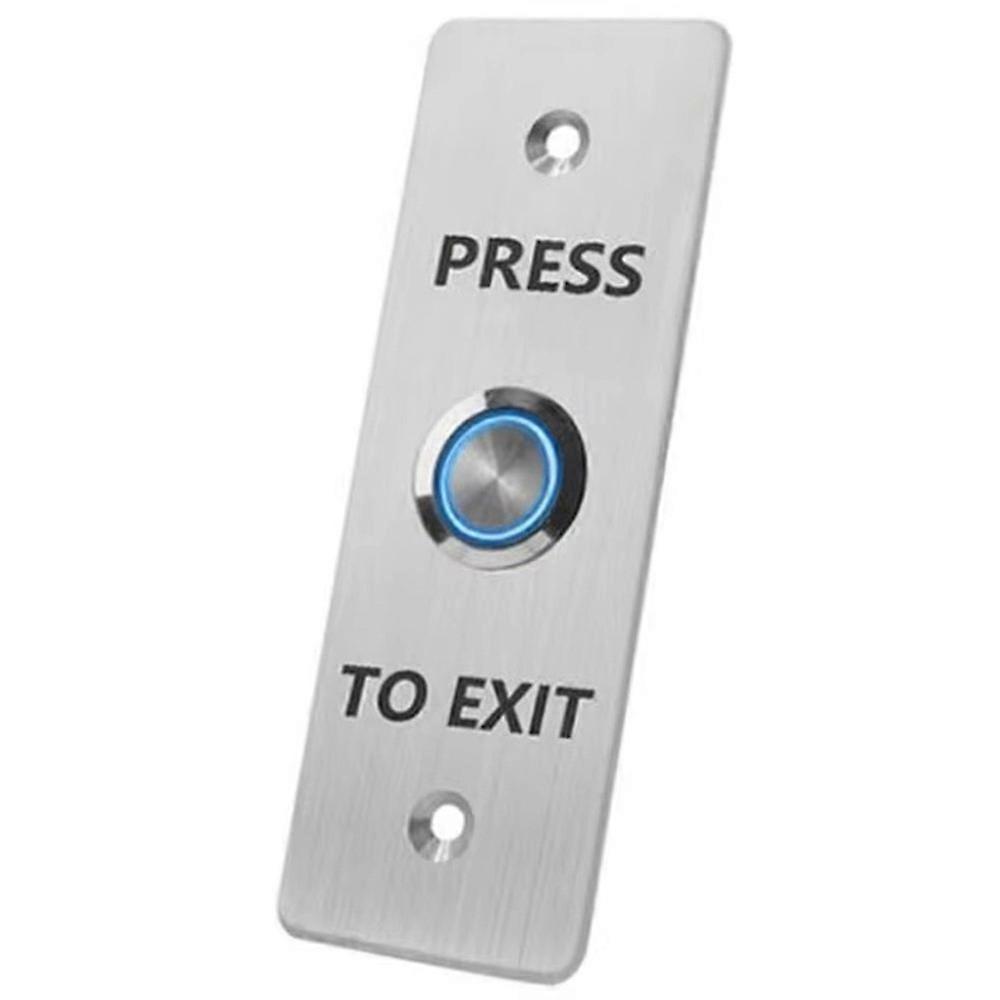 Waterproof Illuminated Access Control Switch (NO/NC) - Suitable for Electronic Locks and Gate Control B
