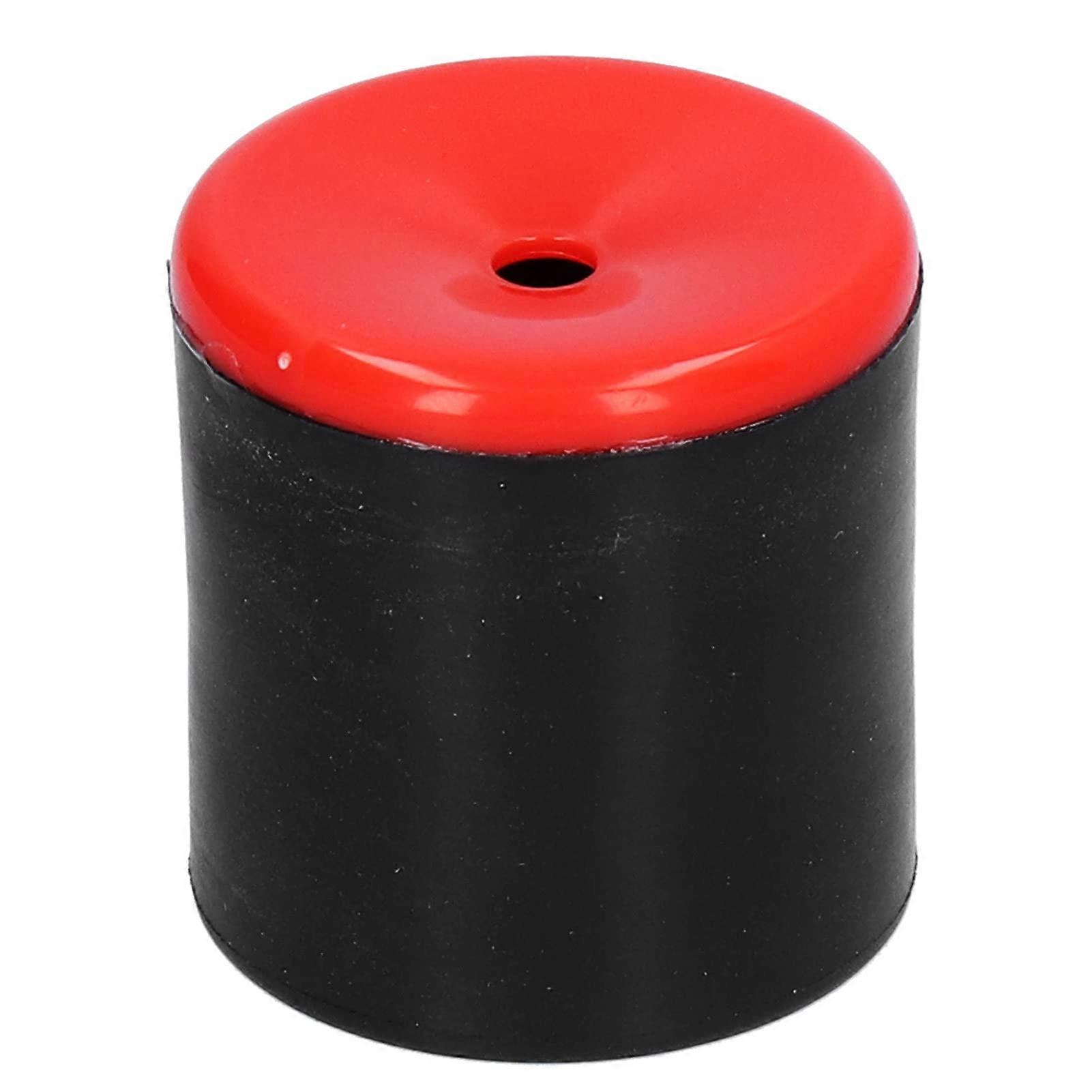 Red Protective Cap Replacement Dustproof Cover, Durable Rubber Quick Replacement Cap for Small Bottles, Bright Red Visibility