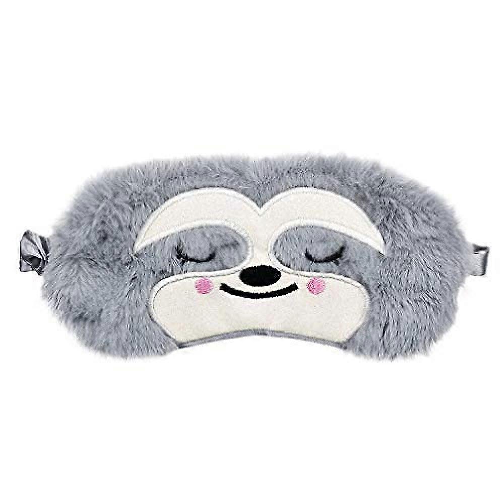 Fluffy Breathable Plush Sleep Mask