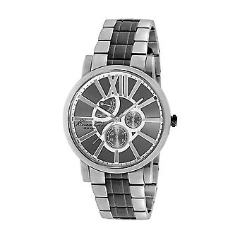 Kenneth cole grant Quartz Analog Man Watch with IKC9282 Stainless Steel Bracelet
