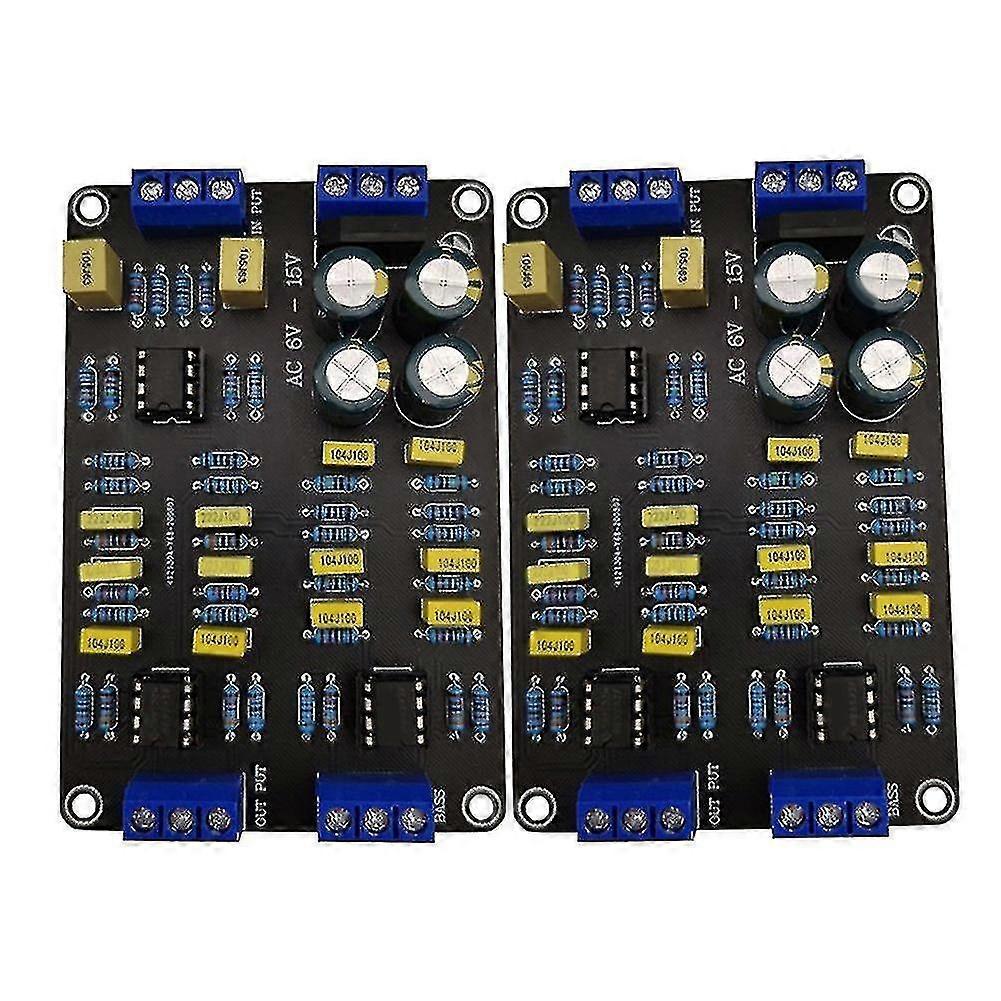 2-Way Active Crossover With NE5532 Buffers