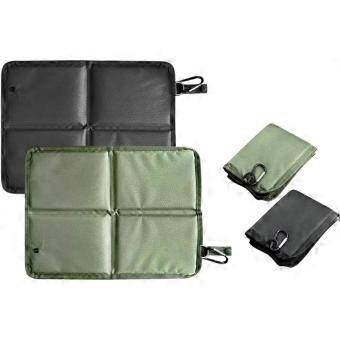 2 Pack Folding Seat Mat, Waterproof Hiking Seat Pad with Carabiner, Portable Foam Sit Mat for Walkers, Insulated Sitting Mat for Camping, Picnic, Fish