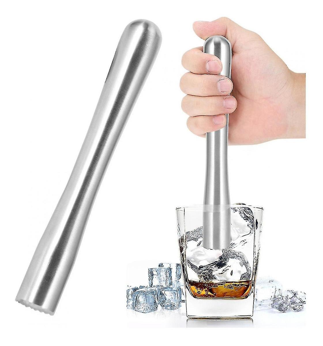 Ice Cracker Lemon Squeezing Hammer Bloge Board Milk Tea Store Ice Crusher (silver 1pcs)