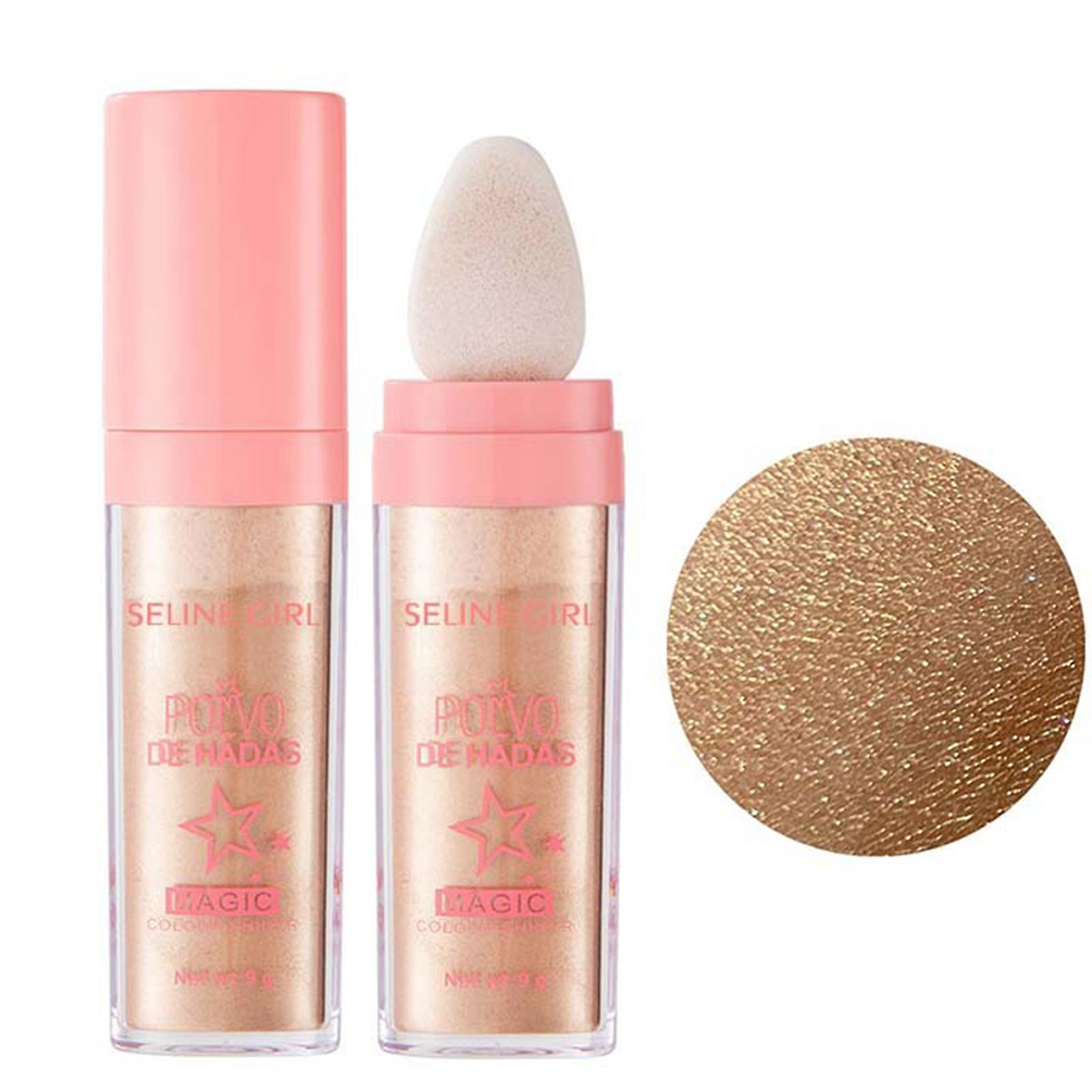 Highlight Eyeshadow Powder With Various Colors Fairy Pink Golden Brown To Choose Suitable For All Skin Types