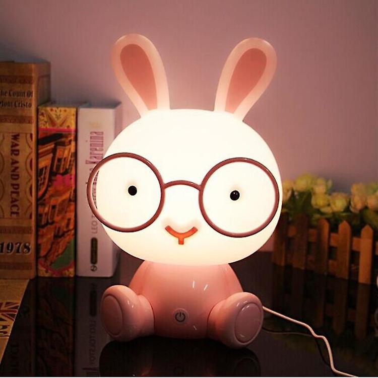 Cartoon Rab LED Touch Control Bedside Lamp