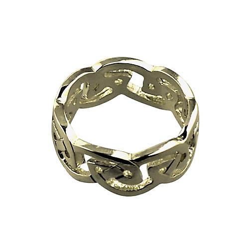 18ct Gold 8mm Celtic Wedding Ring Size Q