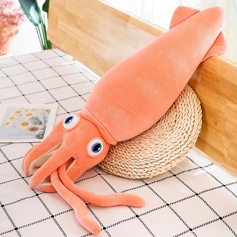 New Large Lifelike Squid Plush Toy Stuffed Sea Animal Simulation