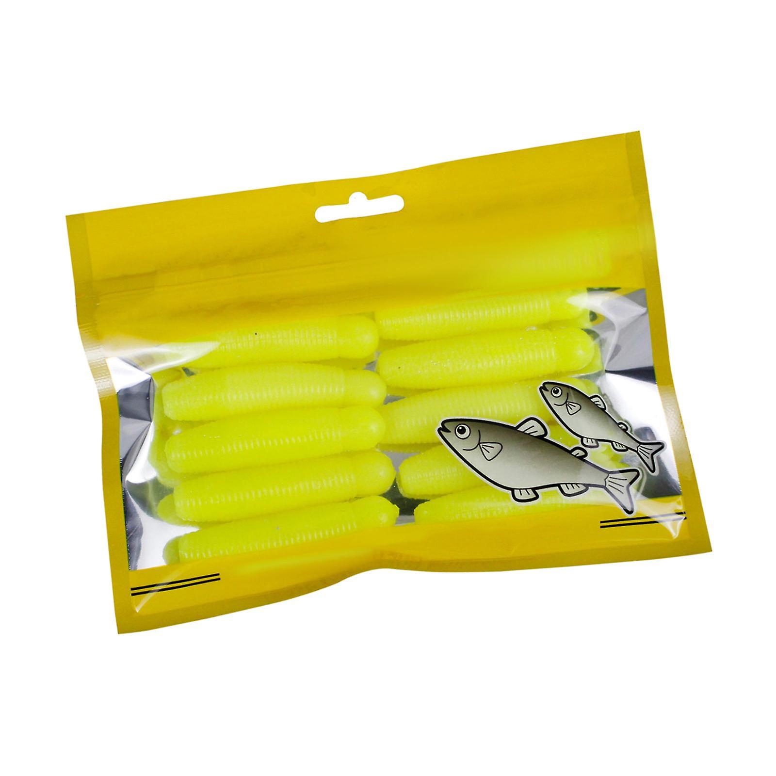 10 יחידות דיג שרימפס רך פיתיון פיתיון מלח ים פתיונות זהב 6 ס"מ 8 גרם