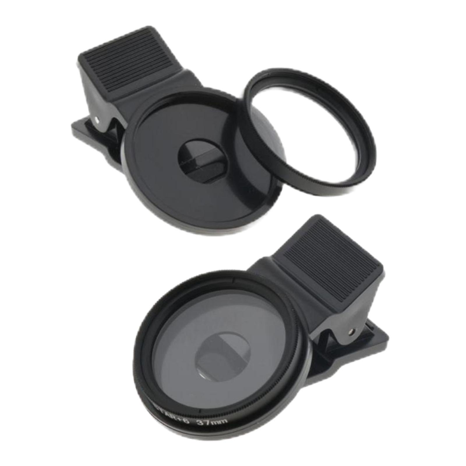 2x 37mm Star-effect Light Flare Cross Filter for Camera Lens