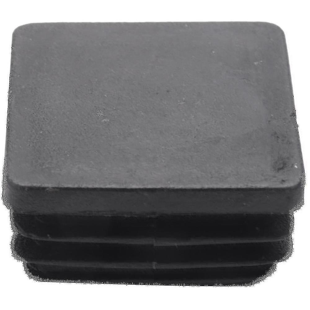 20 Pcs Plastic Square Blanking End Caps Tube Inserts 25mm X 25mm