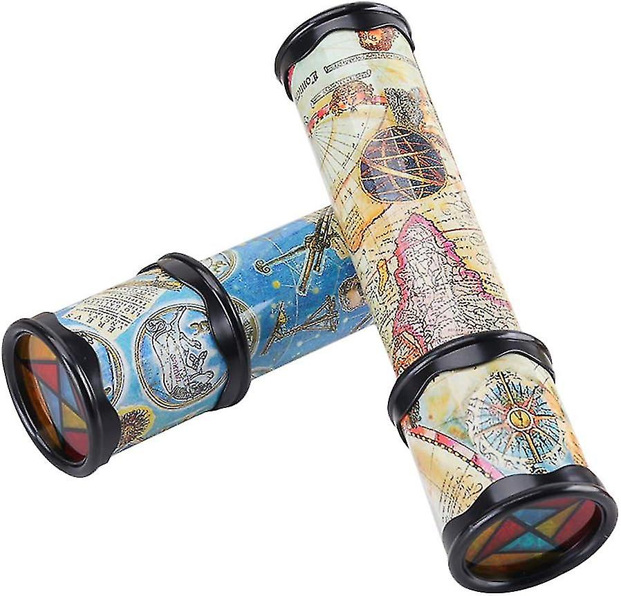 Magic Kaleidoscope Glasses, Children Birthday New Year Chrismas Best Gift - Pack Of 2 - Random Style