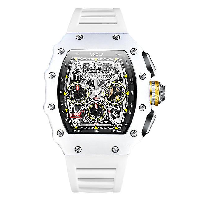 Onola Herrenuhren Neue Einfache Leder Quarz Armbanduhren