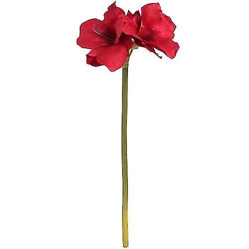 Hill Interiors Single Artificial Amaryllis Flower Stem