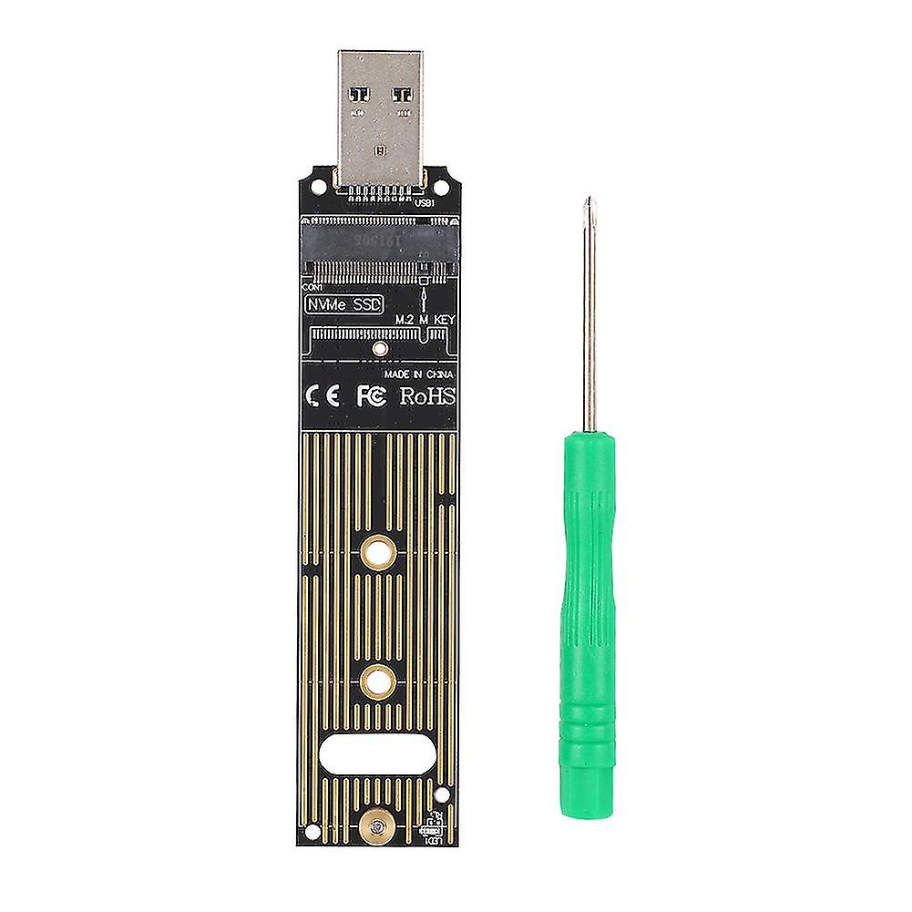 Carte d'extension mobile JMS583 M.2 NVME vers USB 3.0 pour SSD PCI E (KEY M) M.2 NVME