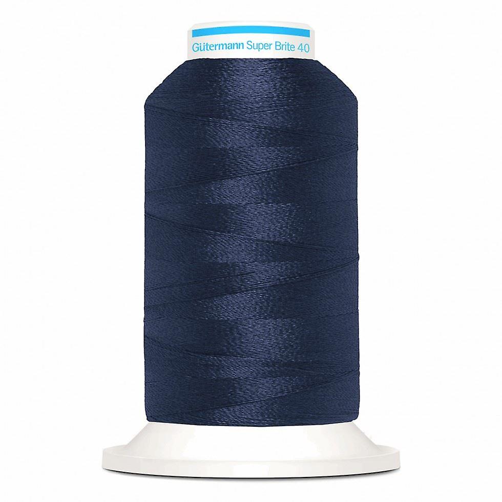 Gutermann Super Brite Polyester 40 Embroidery Thread 1000m 5909 - each