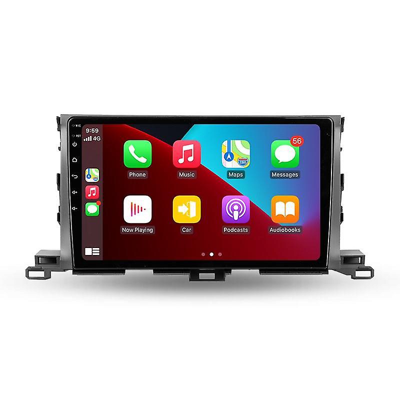 Android Car Radio Video Player For Toyota Highlander 3 XU50 2013 -2018 GPS Auto Stereo Carplay WIFI