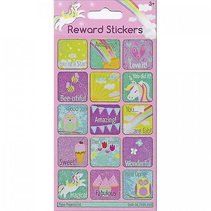Paper Projects Reusable Sparkle Reward Stickers
