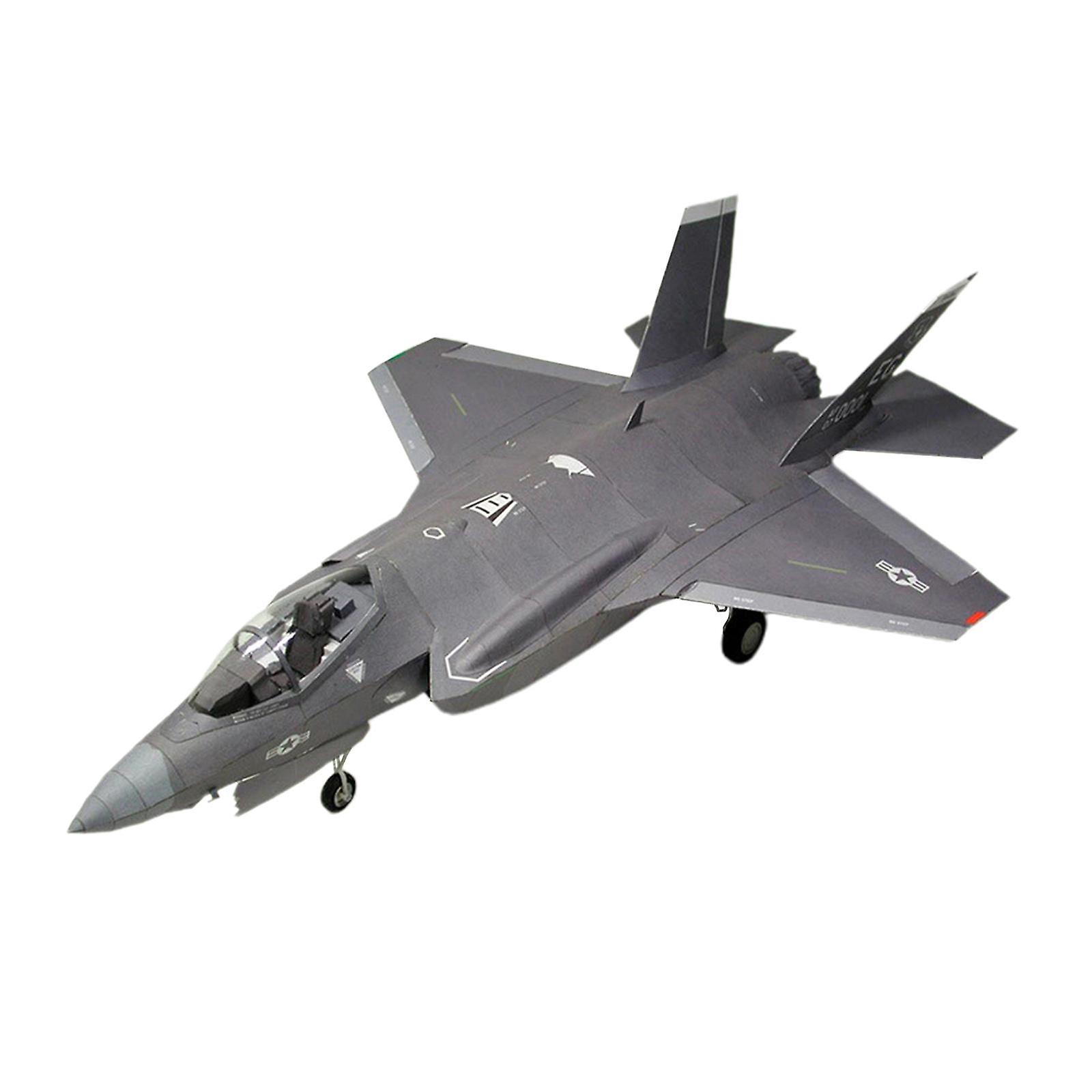 1:33 Scale American F-35II Fighter Paper Model Aircraft Model Kit