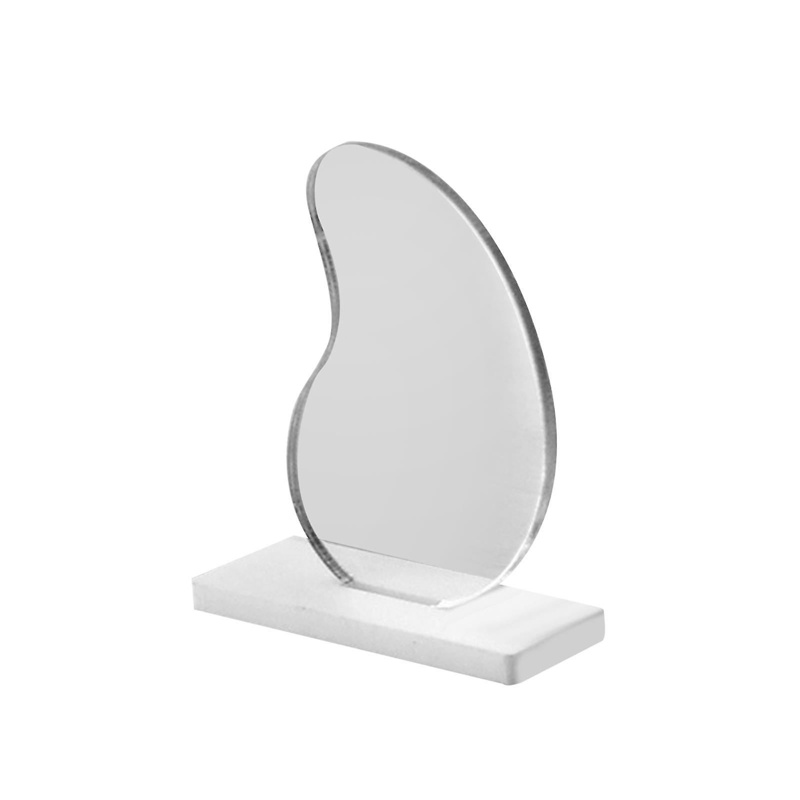 Dollhouse Mirror Mini Life Scene Micro Landscape Dressing Mirror Accessories A