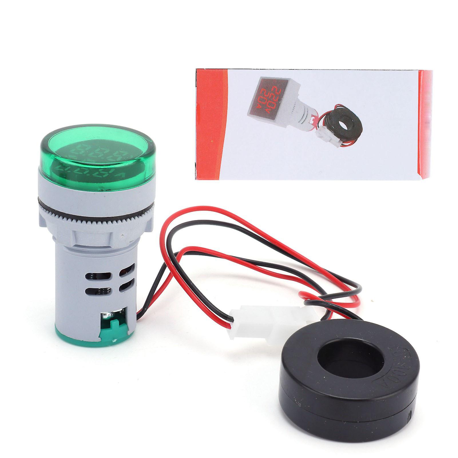 Current signal indicator Universal 2 displays, suitable for 60~500V AC