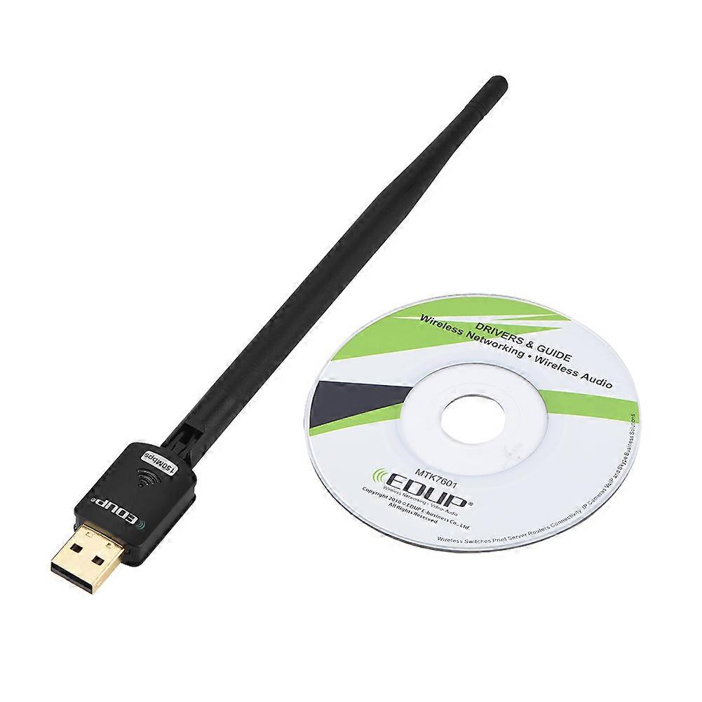 EDUP 2.4G 150Mbps Wireless Mini USB2.0 WIFI Adapter with Antenna High Performance