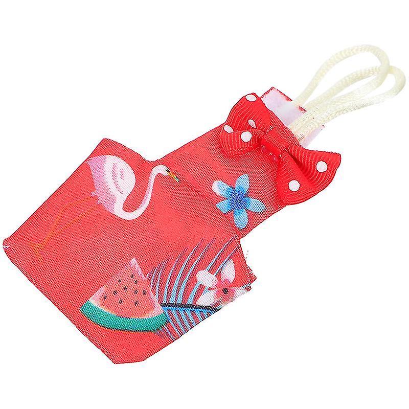 22X11x1cm Red Pet Training Pads 1pc Chicken Diaper Nappy Washable Goose Flight Suit Duck Hen Decor D