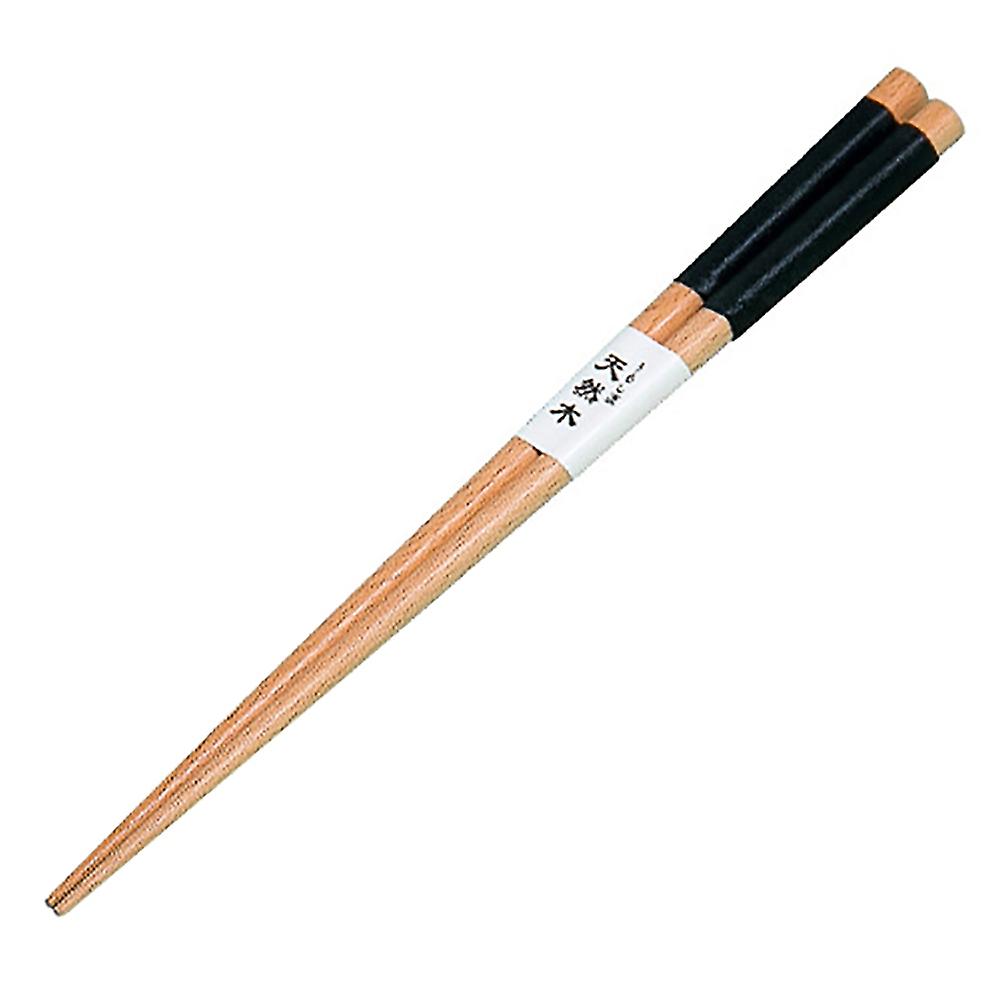 BoSaiD 1 Pair Japanese Travel Portable Reusable Non-slip Wooden Chopsticks Tableware