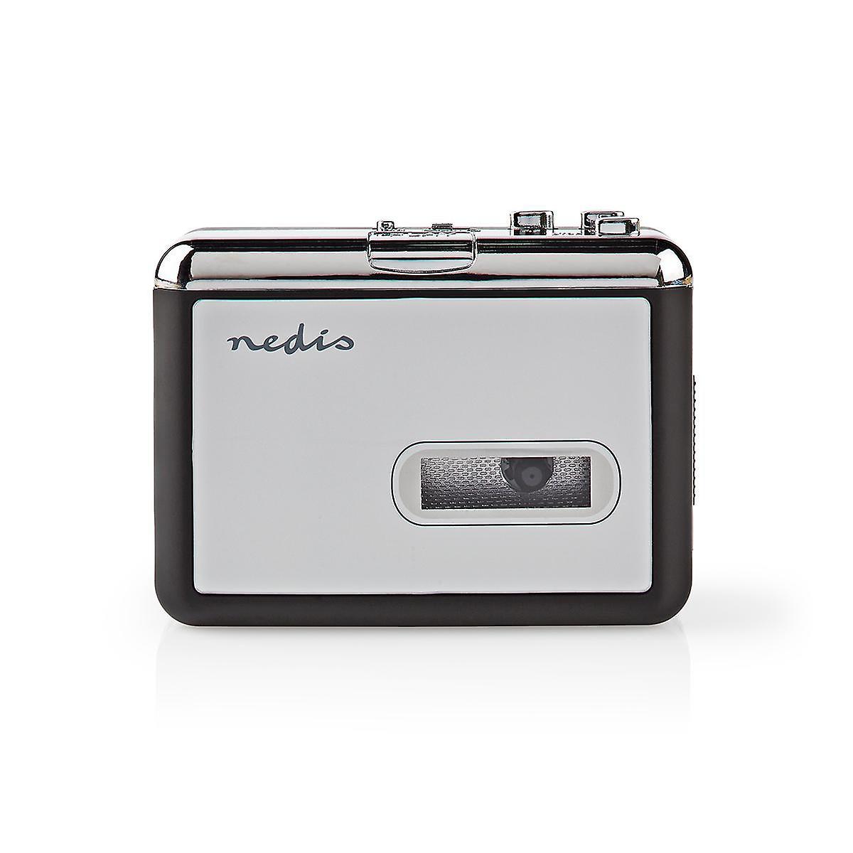 Cassette Converter | Portable | Connection Output: 1x 3.5mm / 1x Mini USB | Accessories: USB Cable | Ba