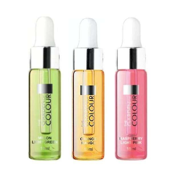 3-pack - Aceite de Cutícula - Melón, Frambuesa, Mango - 15ml