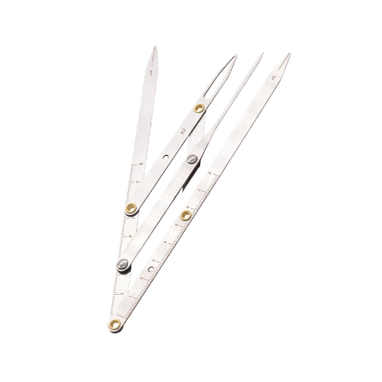 Eyebrow Ruler Reusable Measure Three Point Positioning Ruler for Beauty Home
