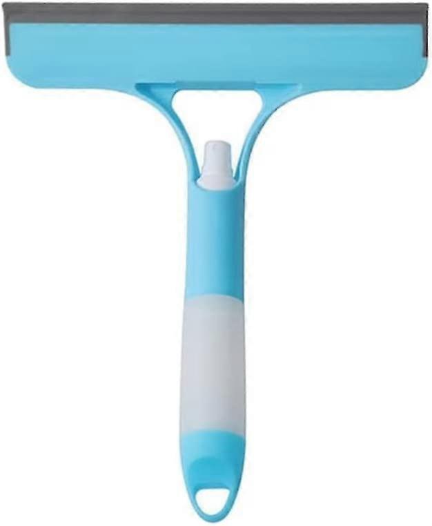 3 In 1 Window Cleaning Tool For Car Indoor Outdoor High Window Double-sided Window Wiper With Spray Function
