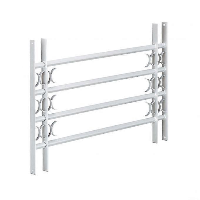 Burglary protection with pull-out window grille