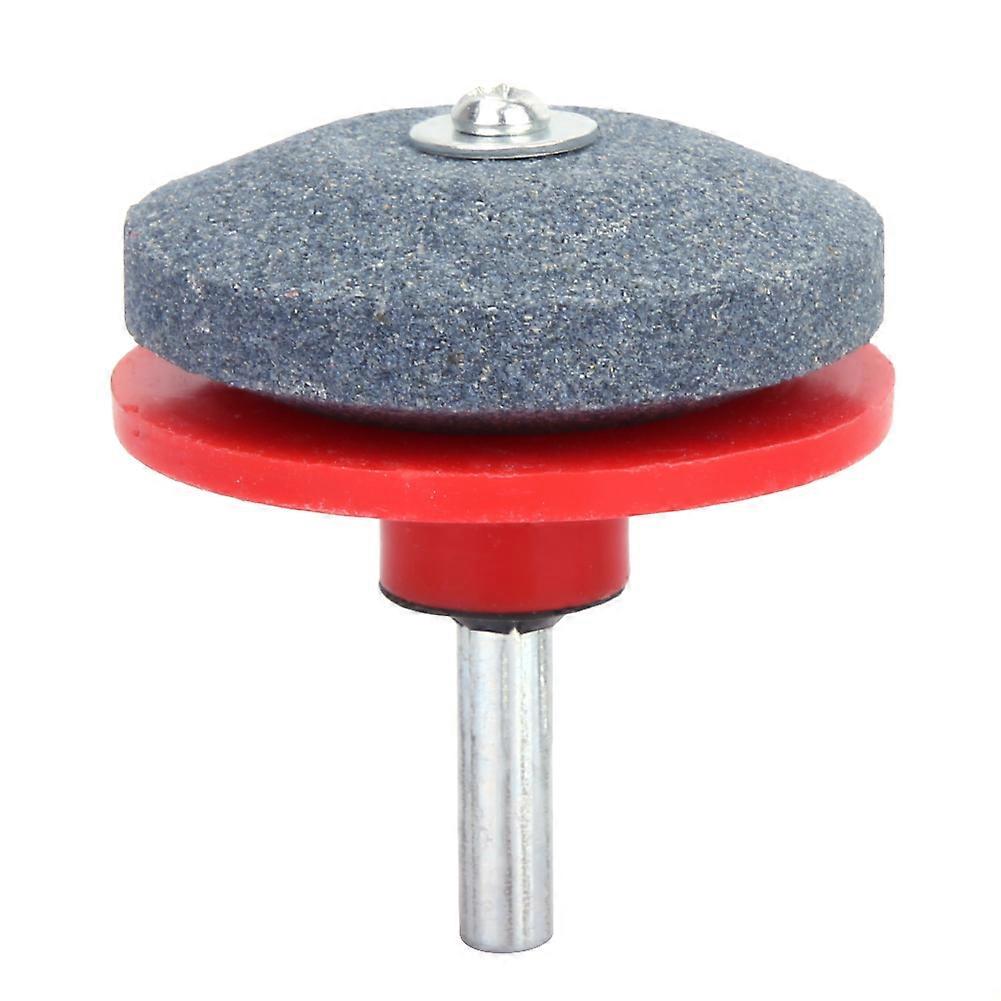 Mower Sharpener Garden Lawn Mower Blade Grinder Power Drill Grinding Tool (red)
