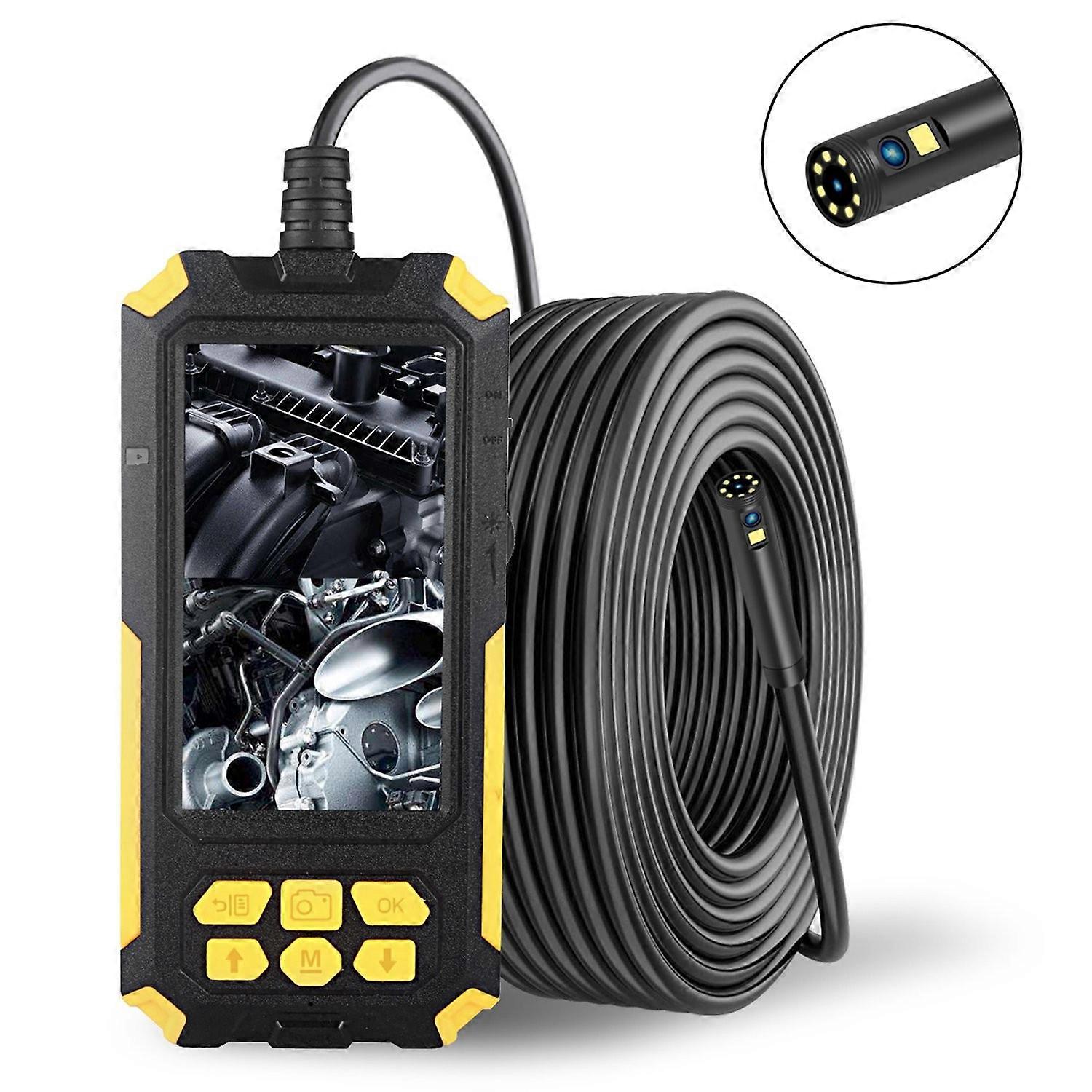 P50 4.5-inch Screen Industrial Smart Phone Endoscope with 8mm / 10m Hard Wire IP68 Waterproof Boresc