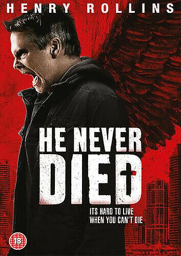 He Never Died DVD (2016) Henry Rollins Krawczyk (DIR) cert 18 - Region 2
