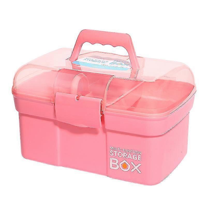 Nail tool storage box, large capacity tool box can hold phototherapy machine