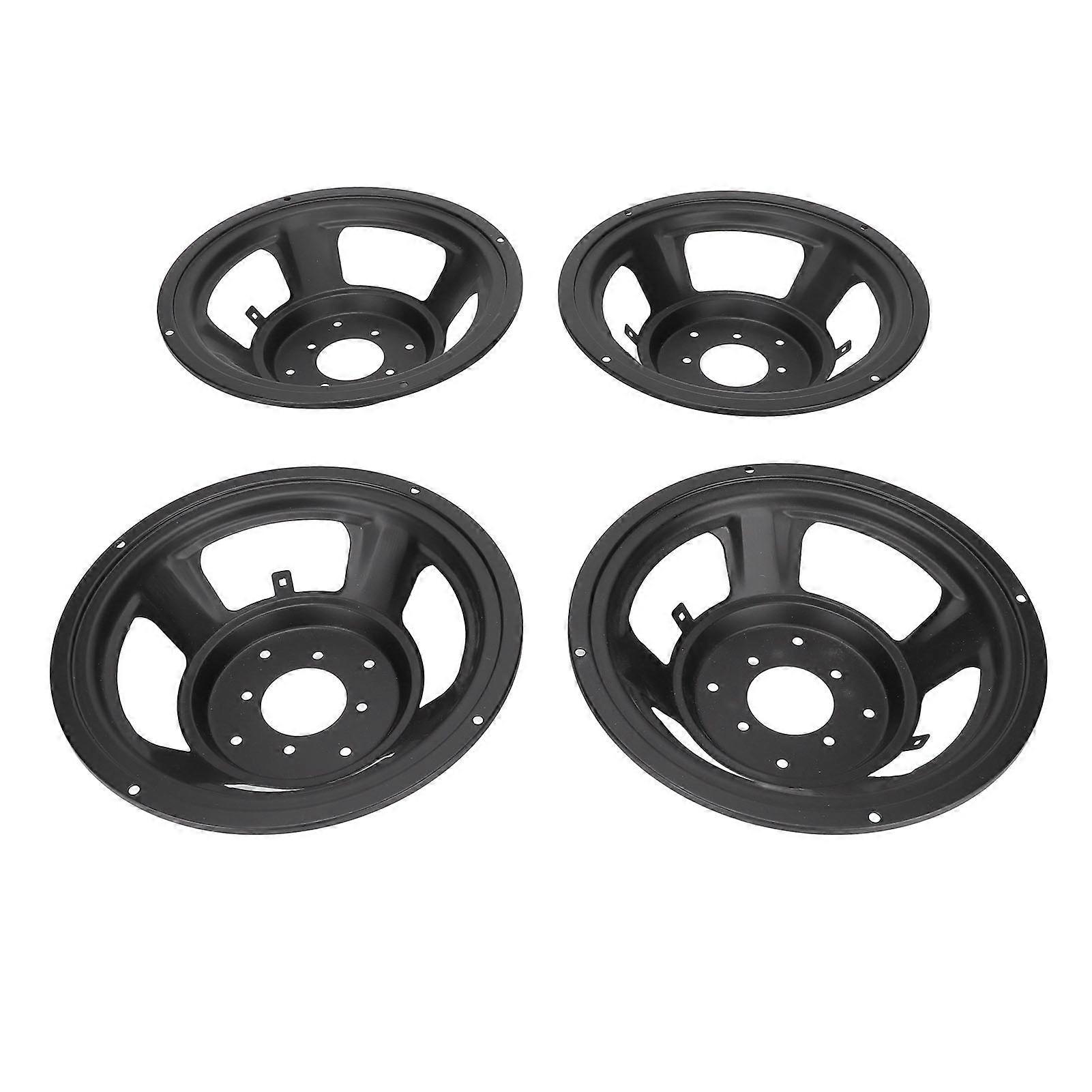 4pcs Speaker Basin Stand Reverse Subwoofer Basin Bracket Repair Parts for 8 Inch Speakers